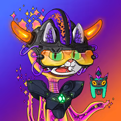 Alien Cat #741
