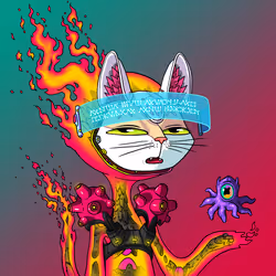 Alien Cat #3229