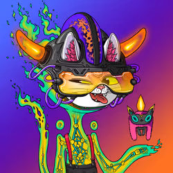 Alien Cat #8537