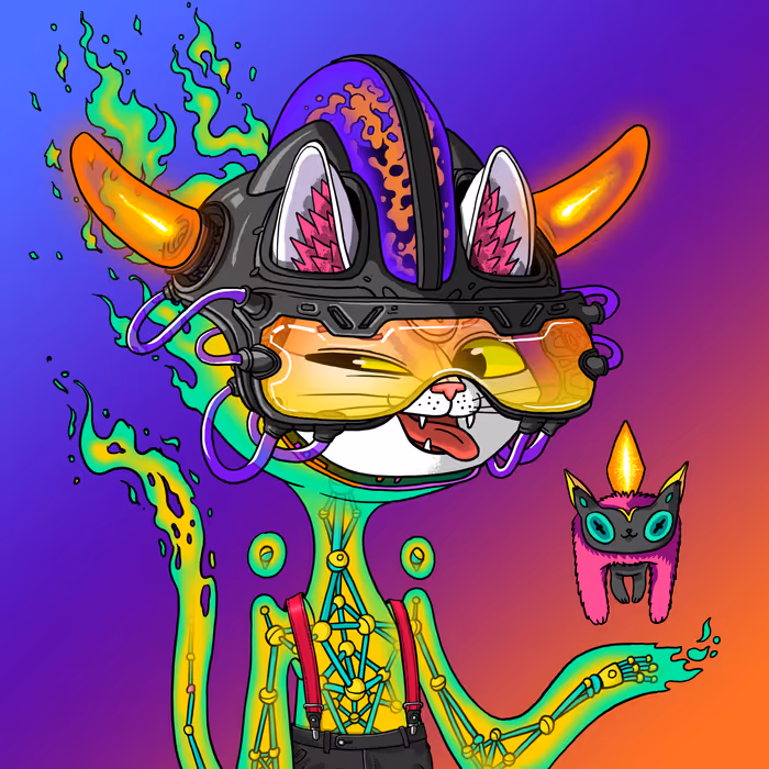Alien Cat #8537