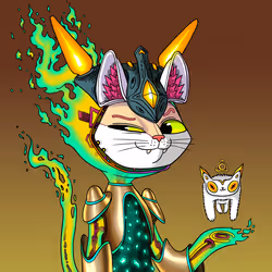 Alien Cat #606