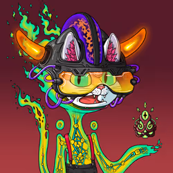 Alien Cat #7732