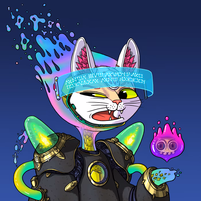 Alien Cat #1070