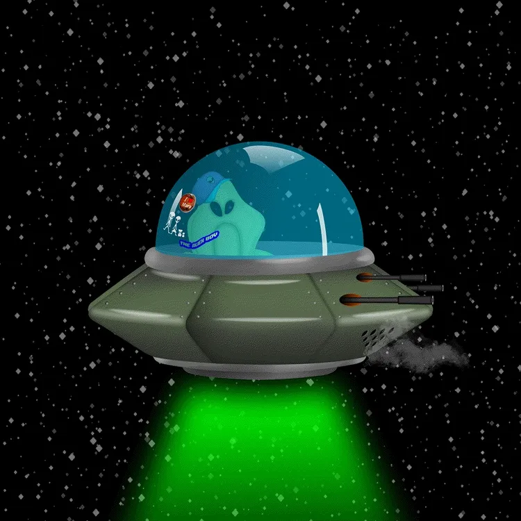 Alien UFO 2854
