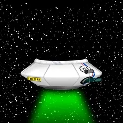 Alien UFO 2595