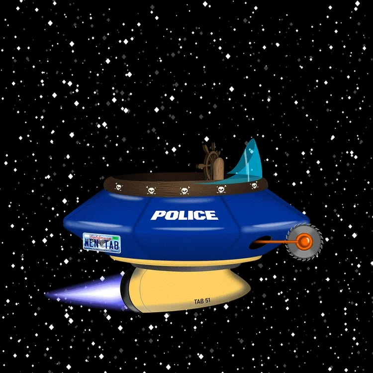 Alien UFO 534
