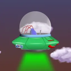 Alien UFO 1341