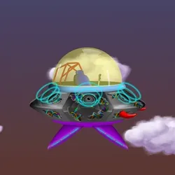 Alien UFO 3724