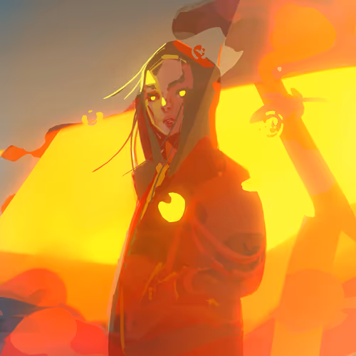 Orange Reflections