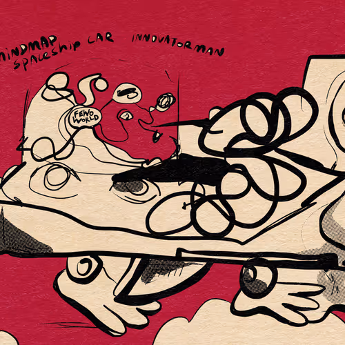 mindmap spaceship car