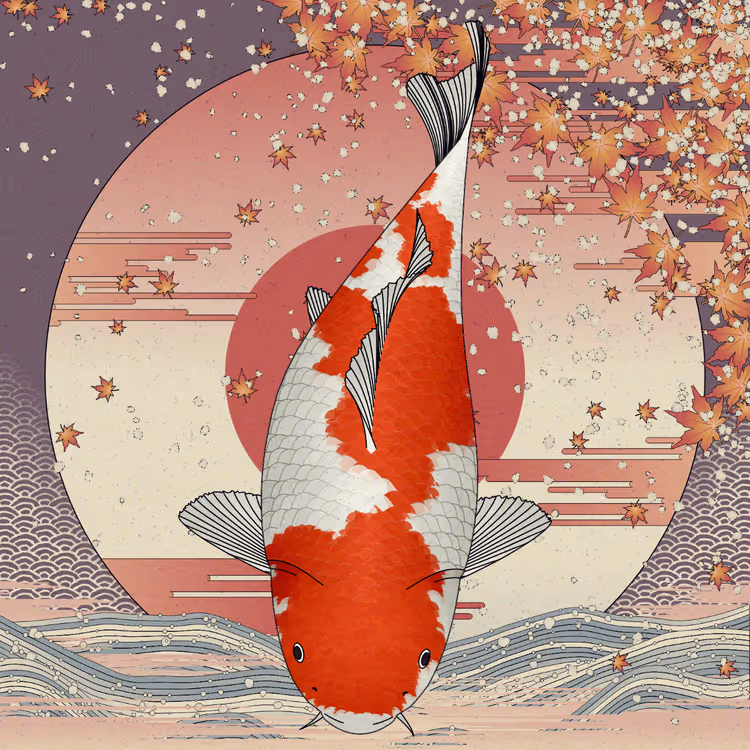 Carp and Seasons #5572