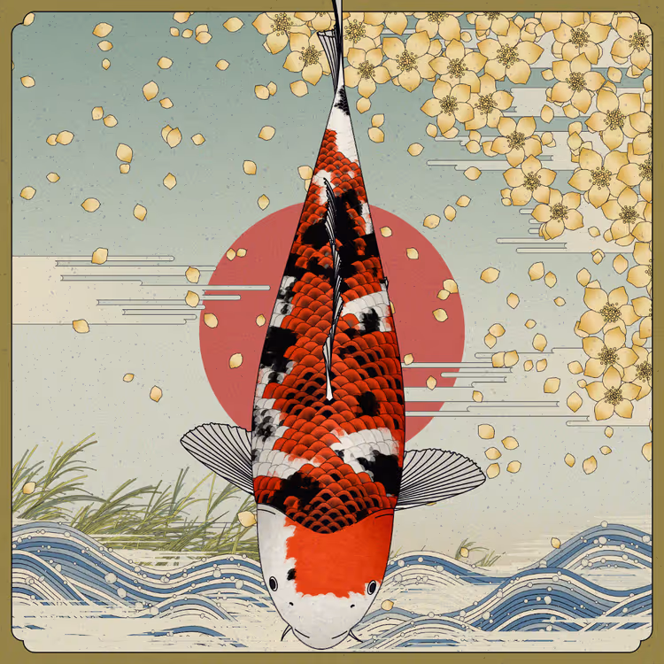 Carp and Seasons #7276