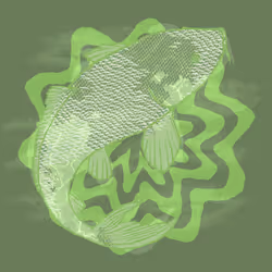 Generative patterns "NISHIKIGOI" #6258