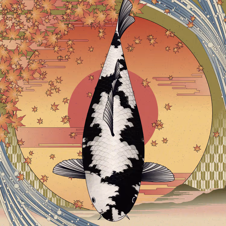 Carp and Seasons #6218