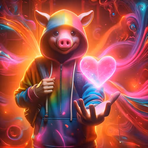 Spacepig supporter: Love