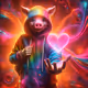 Spacepig supporter: Love
