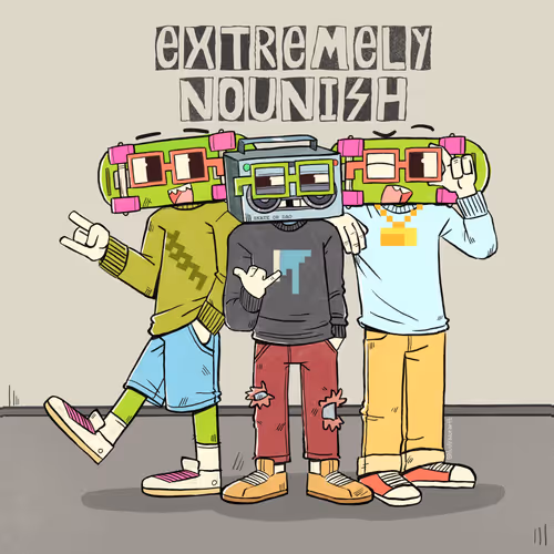 NOUNISH SKETCHES - EXTREMELY NOUNISH  #001
