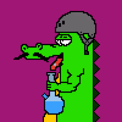 Pixel Cool Crocs
