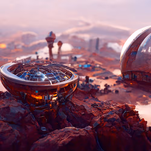 UAE NFT - Mars Colonization | Alon Kartin