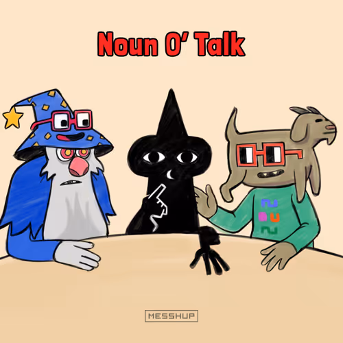 Noun O' Talk episode 26 - "The Wizard's Hat with Noun Stories"