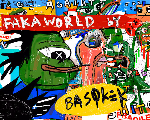 FAKA WORLD BY BASQKEK - limited edition