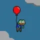 DARK KEK PEPE BALLOON