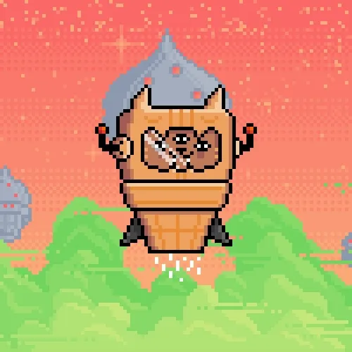 Astro Kitty Cones