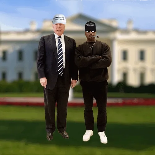 Ye x Trump 2024 Digital Trading Cards