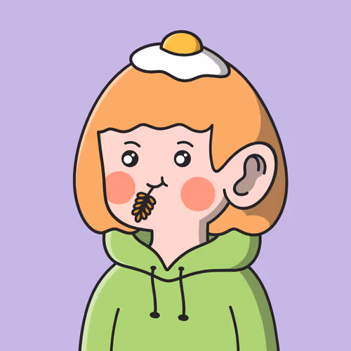 egg on mi head