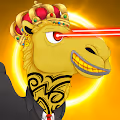 Metaverse At Night Camels