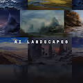 Animated AI Landscapes