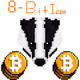 8 and 16 bit Icons of Crypto Sphere - old