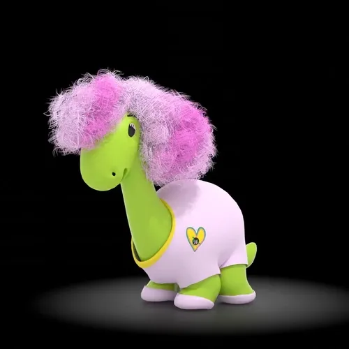 Long Neckie Dino & Frens