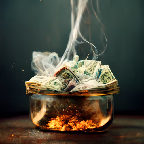 I smell money