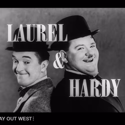 Laurel & Hardy - Way Out West - MovieShots
