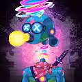 Tall Neck Tribe Robot