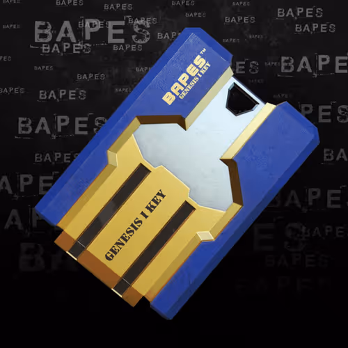 Bapes Genesis Key Gold