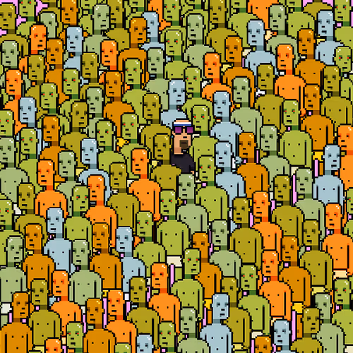 A Punk In A CROWD