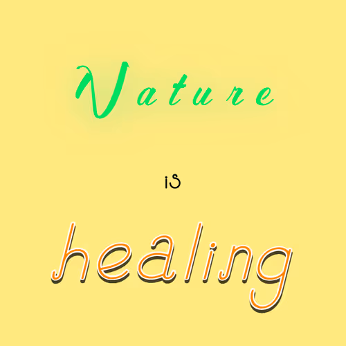 Nature is Healing by 696