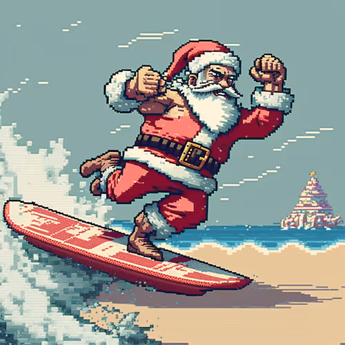Santa Surf