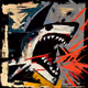 Abstract Shark by Kimi