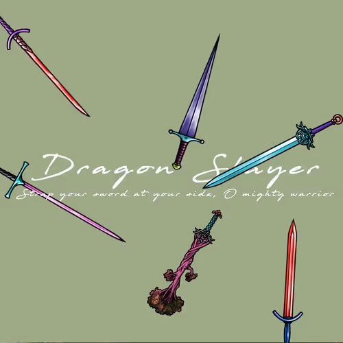 The Dragon Sword (Mint out)