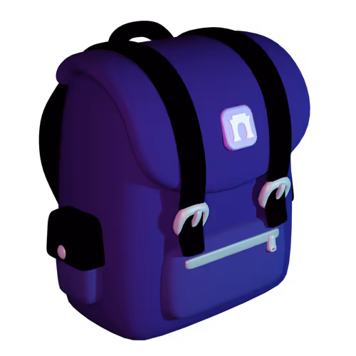 Blobs x Farcaster Backpack