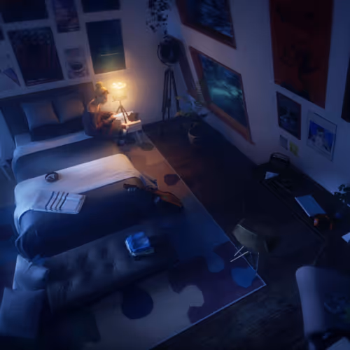 "Bruises" Music Video Game - Opening Cinematic