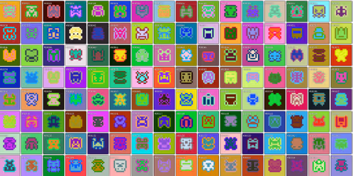 Pixelglyphs