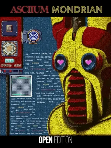 ASCIIUM MONDRIAN