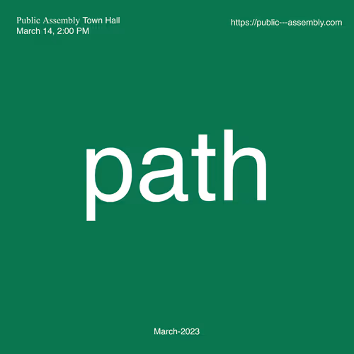 PA Townhall #1