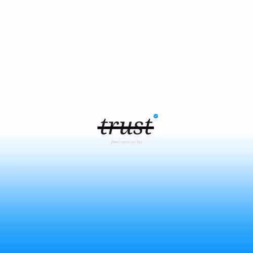 t̶r̶u̶s̶t̶