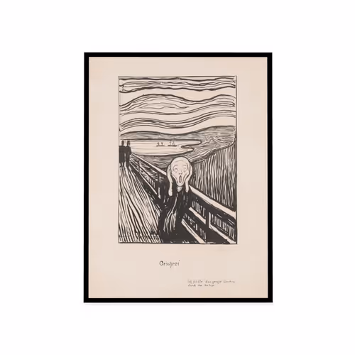ElmonX The Scream, 1895 (litho)