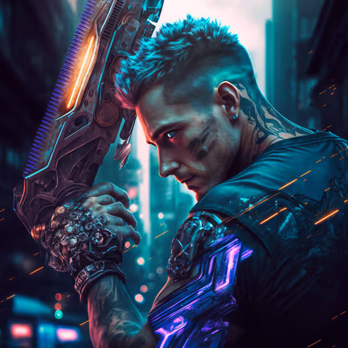 Night City Samurai